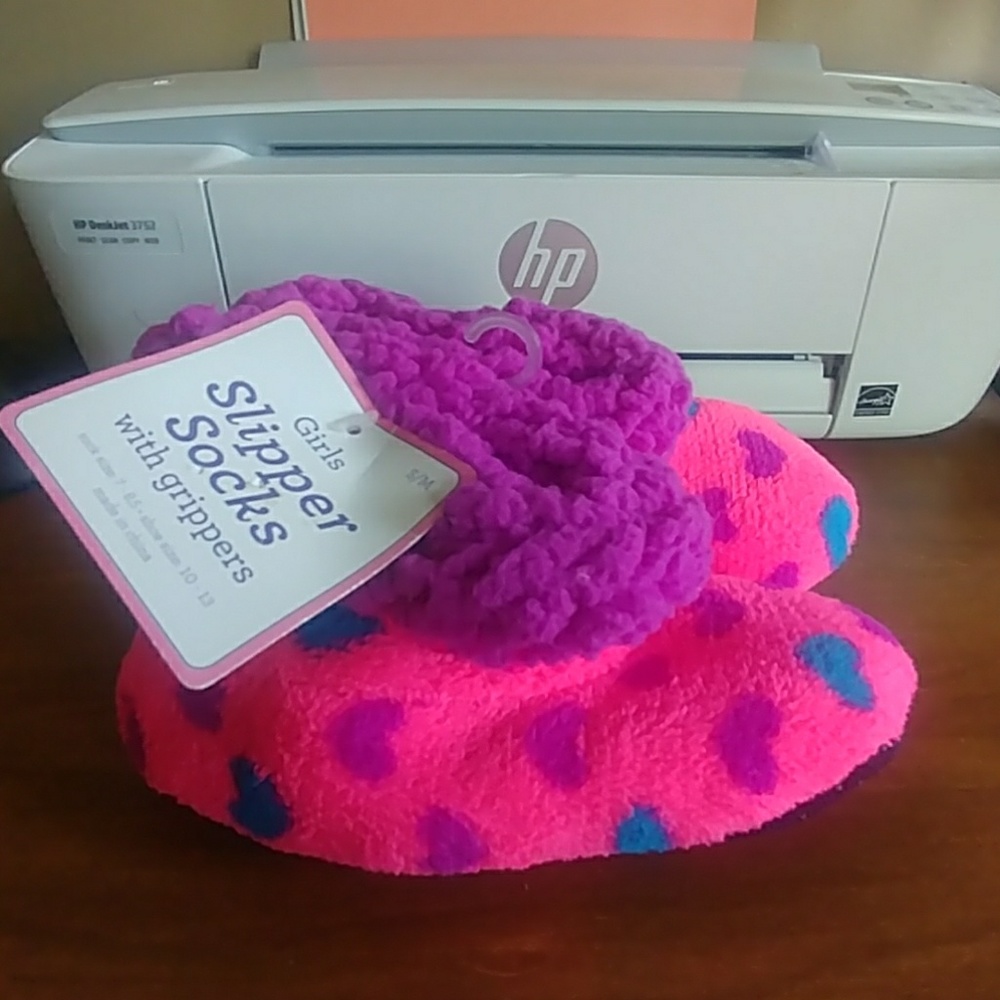 NWT Girls slipper socks